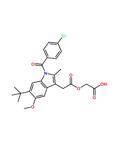 Acemetacin Impurity, Impurity of Acemetacin, Acemetacin Impurities, 76812-64-1, Acemetacin EP Impurity D