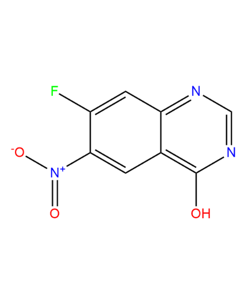 7-Fluoro-6-nitro-4-hydroxyquinazoline
