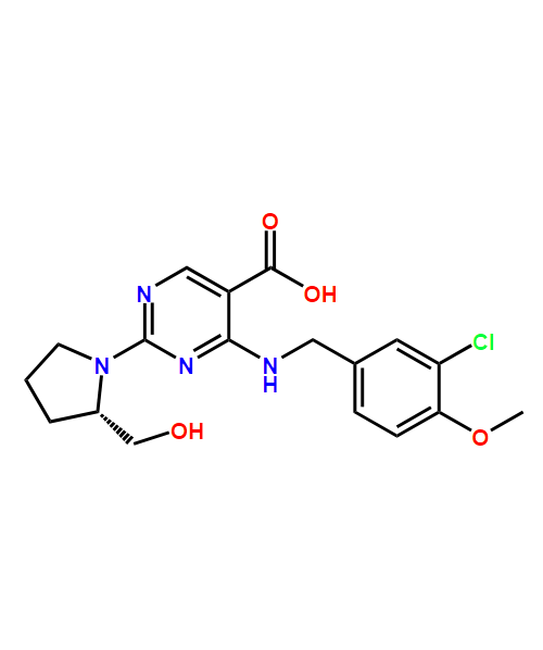 Avanafil  Impurity, Impurity of Avanafil , Avanafil  Impurities, 330785-84-7, Avanafil Acid Impurity