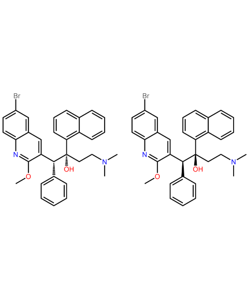 Bedaquiline Impurity, Impurity of Bedaquiline, Bedaquiline Impurities, NA, Bedaquiline Diastereomer Impurity B
