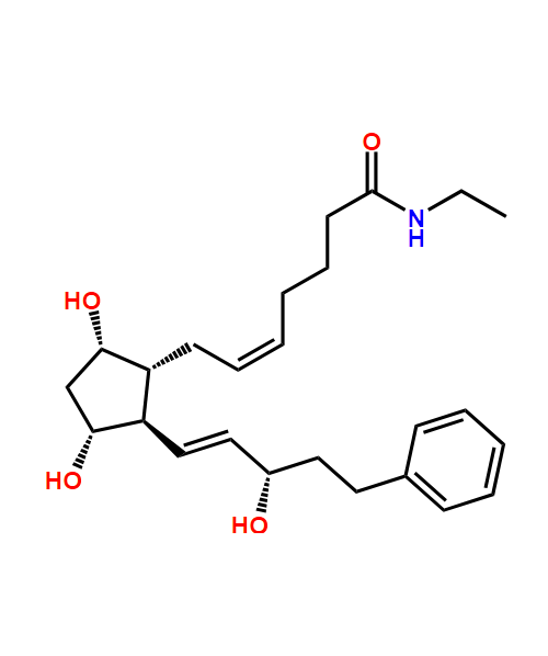 Bimatoprost Impurity, Impurity of Bimatoprost, Bimatoprost Impurities, 155206-00-1, Bimatoprost
