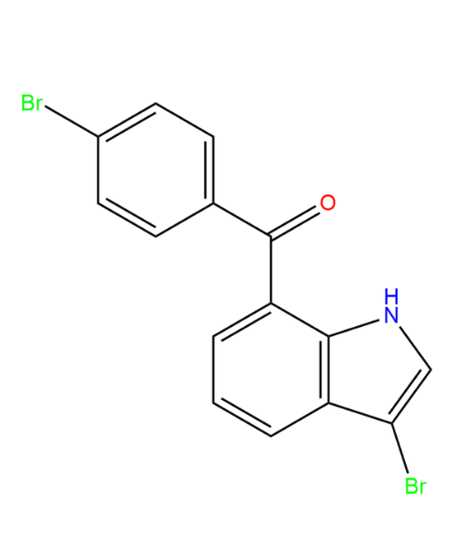 3-Bromo-7-(4-bromobenzoyl)indole