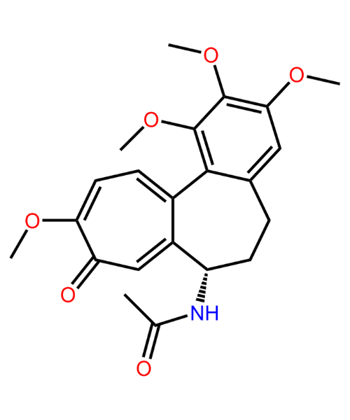 Colchicine Impurity, Impurity of Colchicine, Colchicine Impurities, 64-86-8, Colchicine