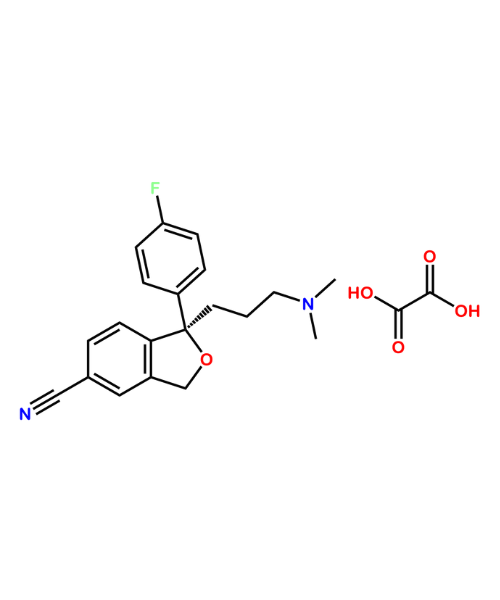 Citalopram Impurity, Impurity of Citalopram, Citalopram Impurities, 219861-53-7, (R)-Citalopram Oxalate