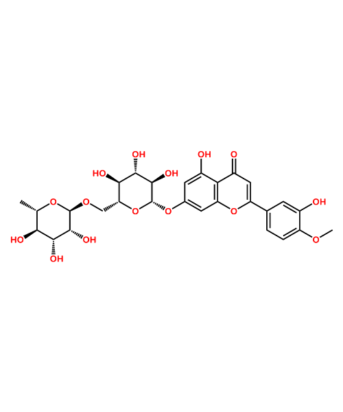 Diosmin Impurity, Impurity of Diosmin, Diosmin Impurities, 520-27-4, Diosmin