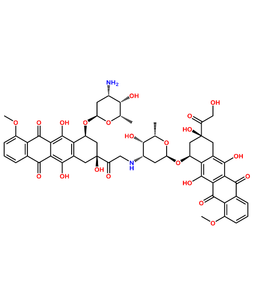 Doxorubicin Impurity, Impurity of Doxorubicin, Doxorubicin Impurities, NA, Doxorubicin Dimer Impurity