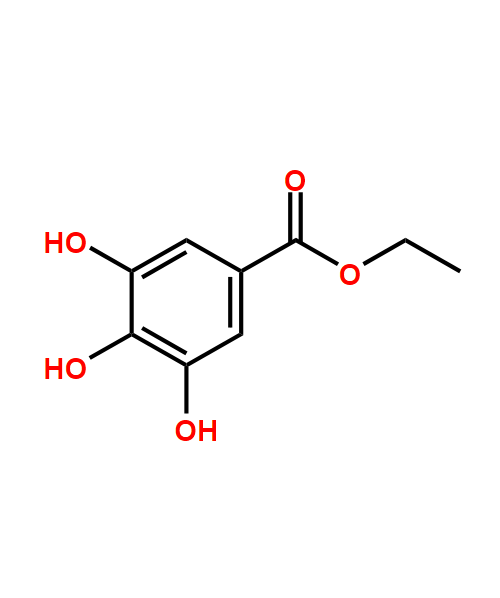 Ethyl Gallate Impurity, Impurity of Ethyl Gallate, Ethyl Gallate Impurities, 831-61-8, Ethyl Gallate