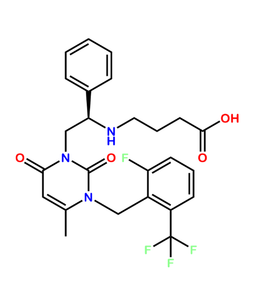 Elagolix Des Phenyl Impurity
