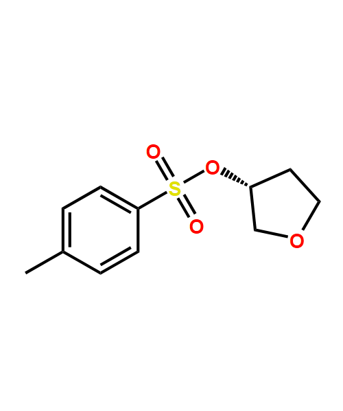 Empagliflozin Impurity, Impurity of Empagliflozin, Empagliflozin Impurities, 219823-47-9, (R)-Tetrahydrofuran-3-yl 4-methylbenzenesulfonate