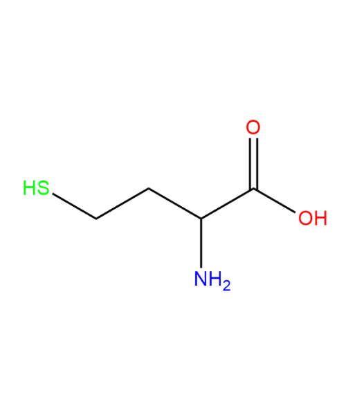 Cysteine Hydrochloride Monohydrate Impurity, Impurity of Cysteine Hydrochloride Monohydrate, Cysteine Hydrochloride Monohydrate Impurities, 454-29-5, DL-Homocysteine