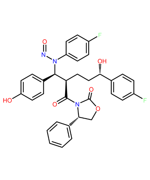 Ezetimibe Deprotected Nitroso Impurity