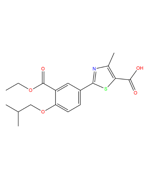 3-Descyano-3-ethoxycarbonyl Febuxostat