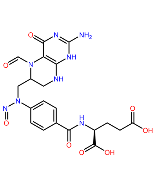Folinic Acid Impurity, Impurity of Folinic Acid, Folinic Acid Impurities, NA, N-Nitroso Folinic Acid Impurity C