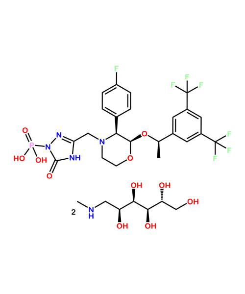 Fosaprepitant Impurity, Impurity of Fosaprepitant, Fosaprepitant Impurities, 265121-04-8, Fosaprepitant Dimeglumine