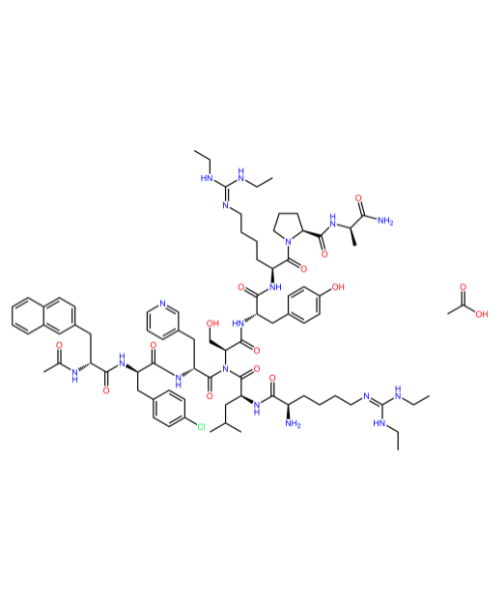 Ganirelix Impurity, Impurity of Ganirelix, Ganirelix Impurities, 129311-55-3, Ganirelix Acetate