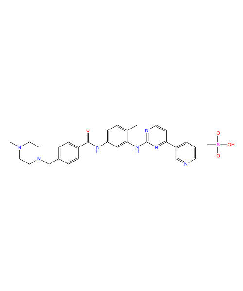 Imatinib Impurity, Impurity of Imatinib, Imatinib Impurities, 220127-57-1, Imatinib Mesylate
