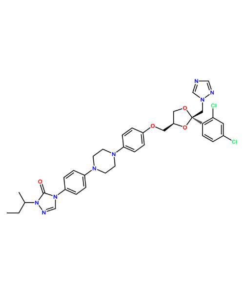 Itraconazole Impurity, Impurity of Itraconazole, Itraconazole Impurities, 84625-61-6, Itraconazole