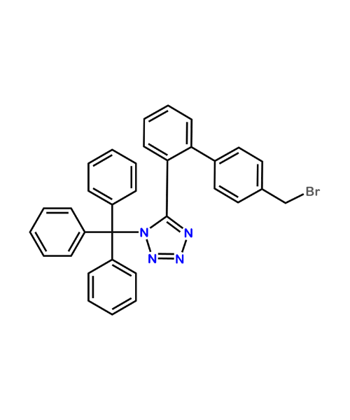 Losartan Bromo N1 Trityl Impurity