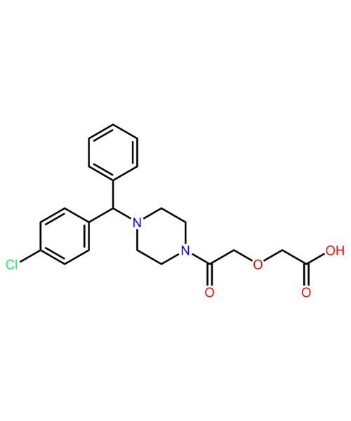 Levocetirizine Impurity, Impurity of Levocetirizine, Levocetirizine Impurities, 1172851-76-1, Levocetirizine Impurity 14
