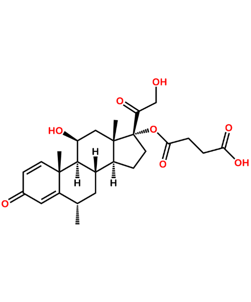 Methyl Prednisolone Hydrogen Succinate Impurity B