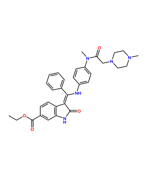 Nintedanib Impurity, Impurity of Nintedanib, Nintedanib Impurities, 1139455-52-9, Nintedanib Ethyl Ester