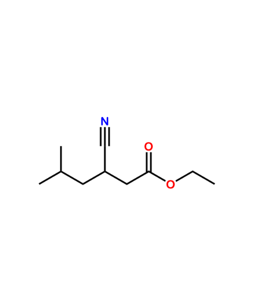 3-Cyano-5-methylhexanoic acid ethyl ester