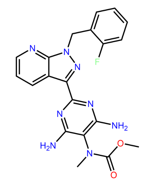 Riociguat Impurity, Impurity of Riociguat, Riociguat Impurities, 625115-55-1, Riociguat