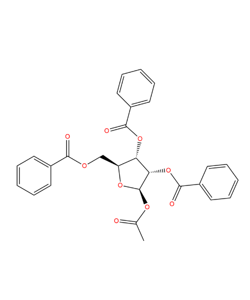 beta-L-Ribofuranose 1-Acetate 2,3,5-Tribenzoate