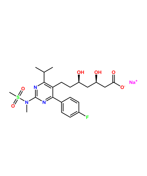 6,7-Dihydro Rosuvastatin Sodium Salt