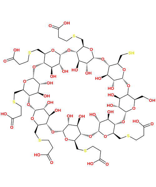 Mono-thio-mono hydroxy Sugammadex