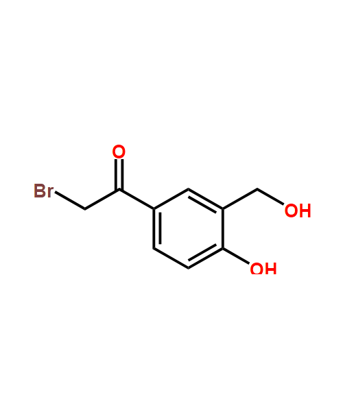 2-Bromo-1-[4-hydroxy-3-(hydroxymethyl)phenyl]ethan-1-one 