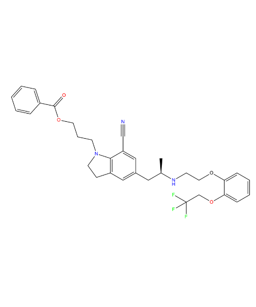 Silodosin Benzoyloxy Impurity